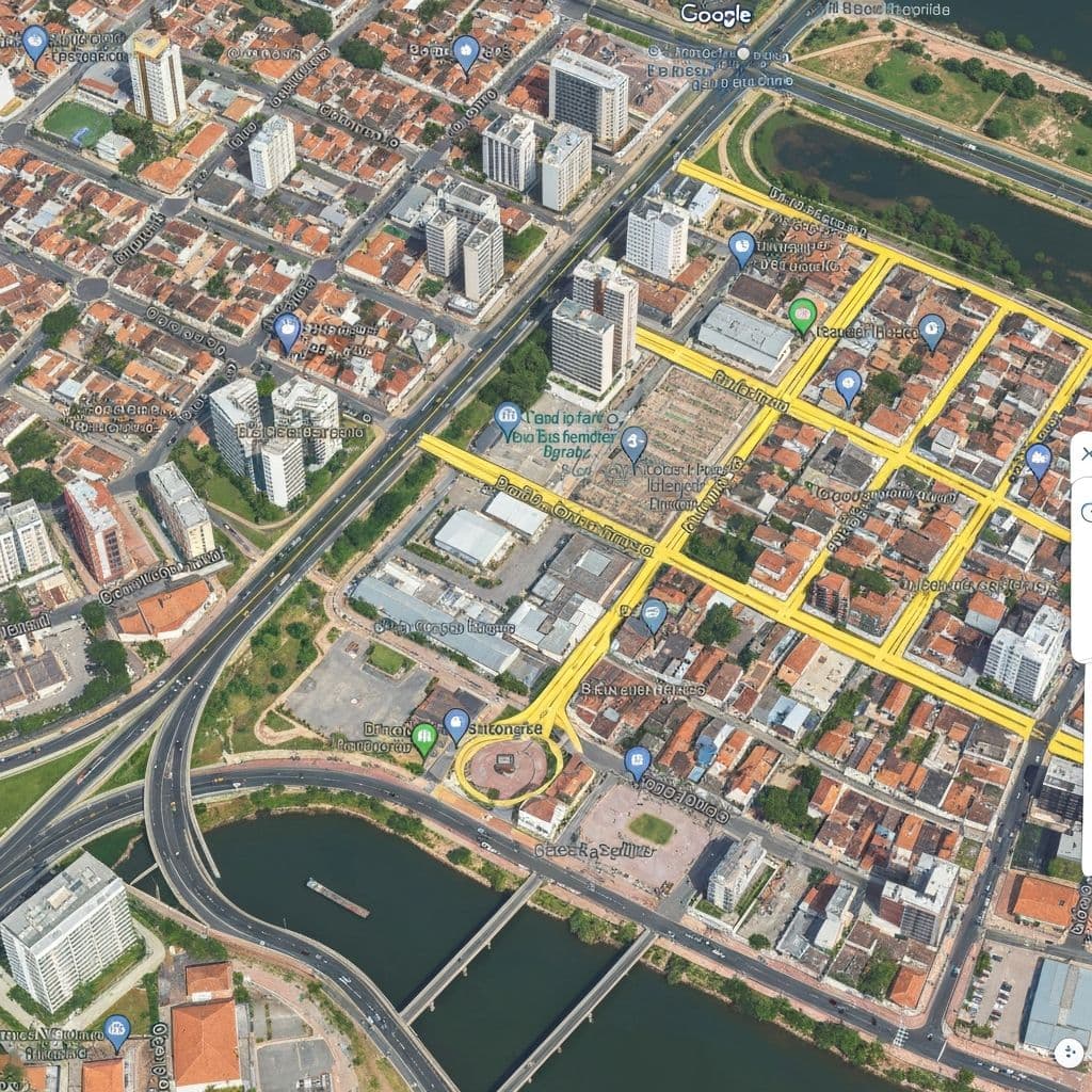 Mapa Recife